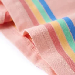 vidaXL Ropa Y Accesorios-Camiseta infantil color melocotón 128