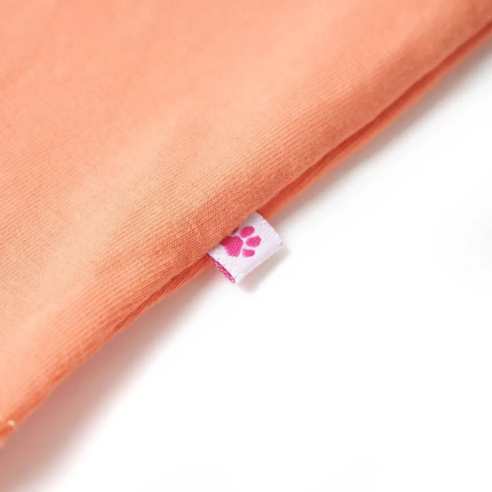 vidaXL Ropa Y Accesorios-Camiseta infantil color melocotón 128
