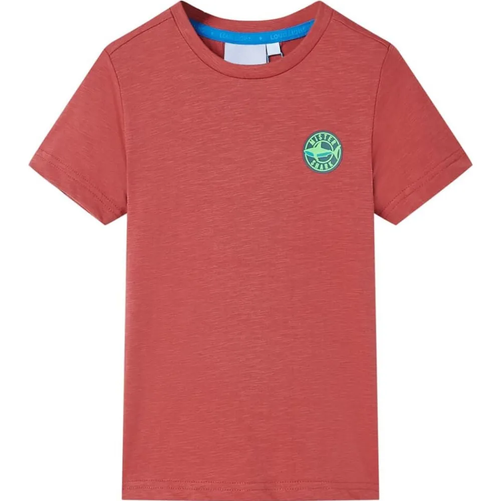 vidaXL Ropa Y Accesorios-Camiseta infantil color pimentón 104