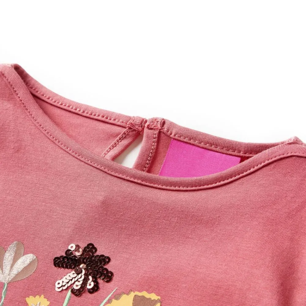vidaXL Ropa Y Accesorios-Camiseta infantil de manga larga envejecido 92