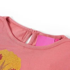 vidaXL Camiseta infantil de manga larga envejecido 116 Rosa Online