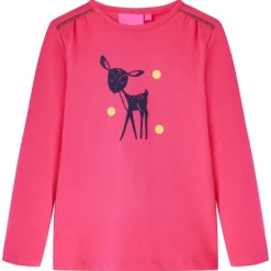 vidaXL Ropa Y Accesorios-Camiseta infantil de manga larga brillante 104
