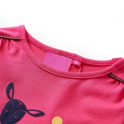 vidaXL Ropa Y Accesorios-Camiseta infantil de manga larga brillante 104