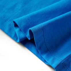 vidaXL Ropa Y Accesorios-Camiseta infantil de manga larga azul cobalto 92