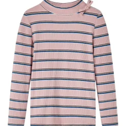 vidaXL Camiseta infantil de manga larga 128 Rosa claro New