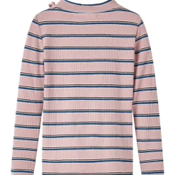 vidaXL Camiseta infantil de manga larga 128 Rosa claro New