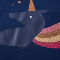 vidaXL Camiseta infantil de manga larga 92 Azul marino Clearance