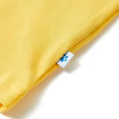 vidaXL Camiseta infantil de manga corta claro 104 Ocre Outlet