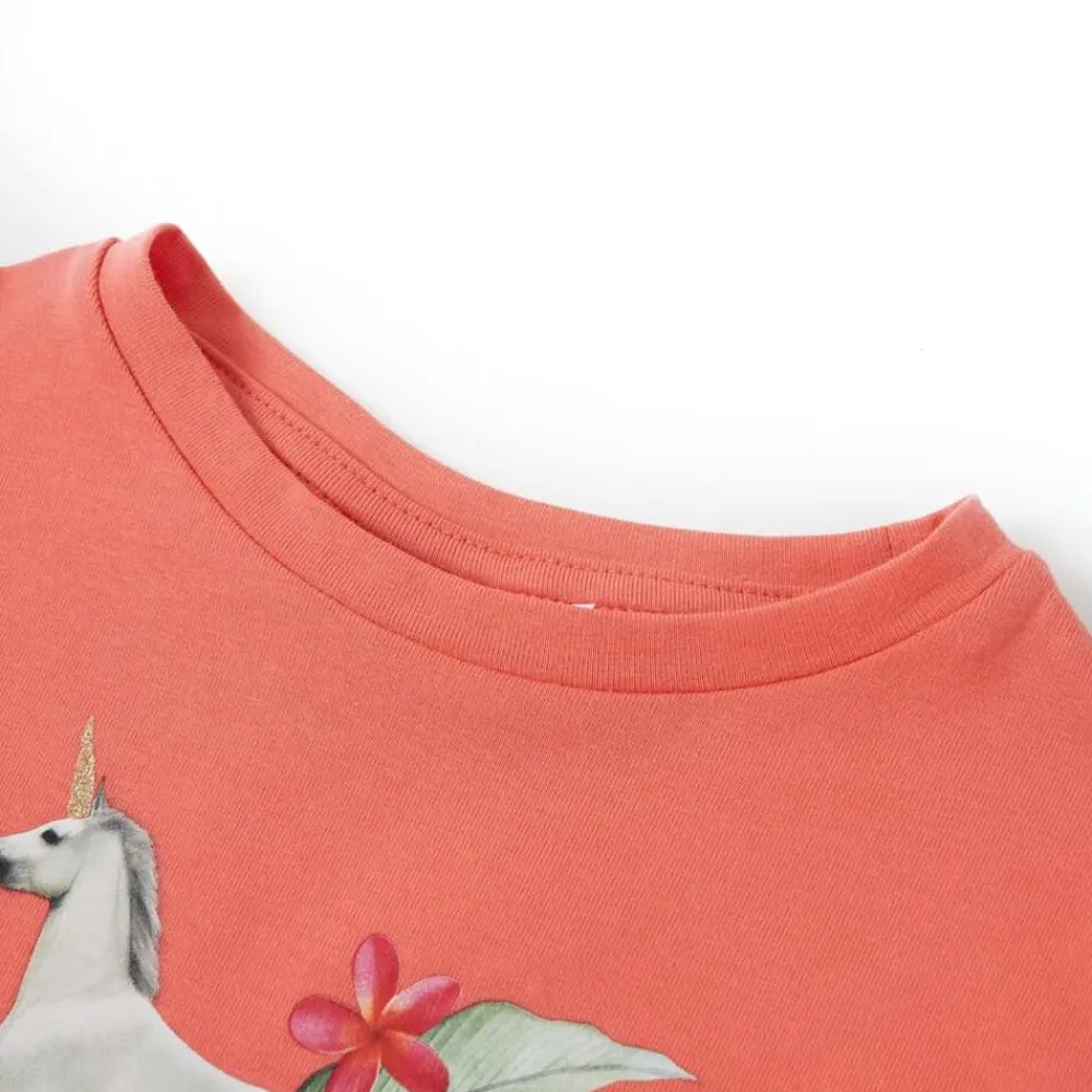 vidaXL Ropa Y Accesorios-Camiseta infantil de manga corta 104