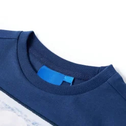 vidaXL Ropa Y Accesorios-Camiseta infantil de manga larga color vaquero 92