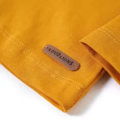 vidaXL Camiseta infantil de manga larga color 104 Ocre