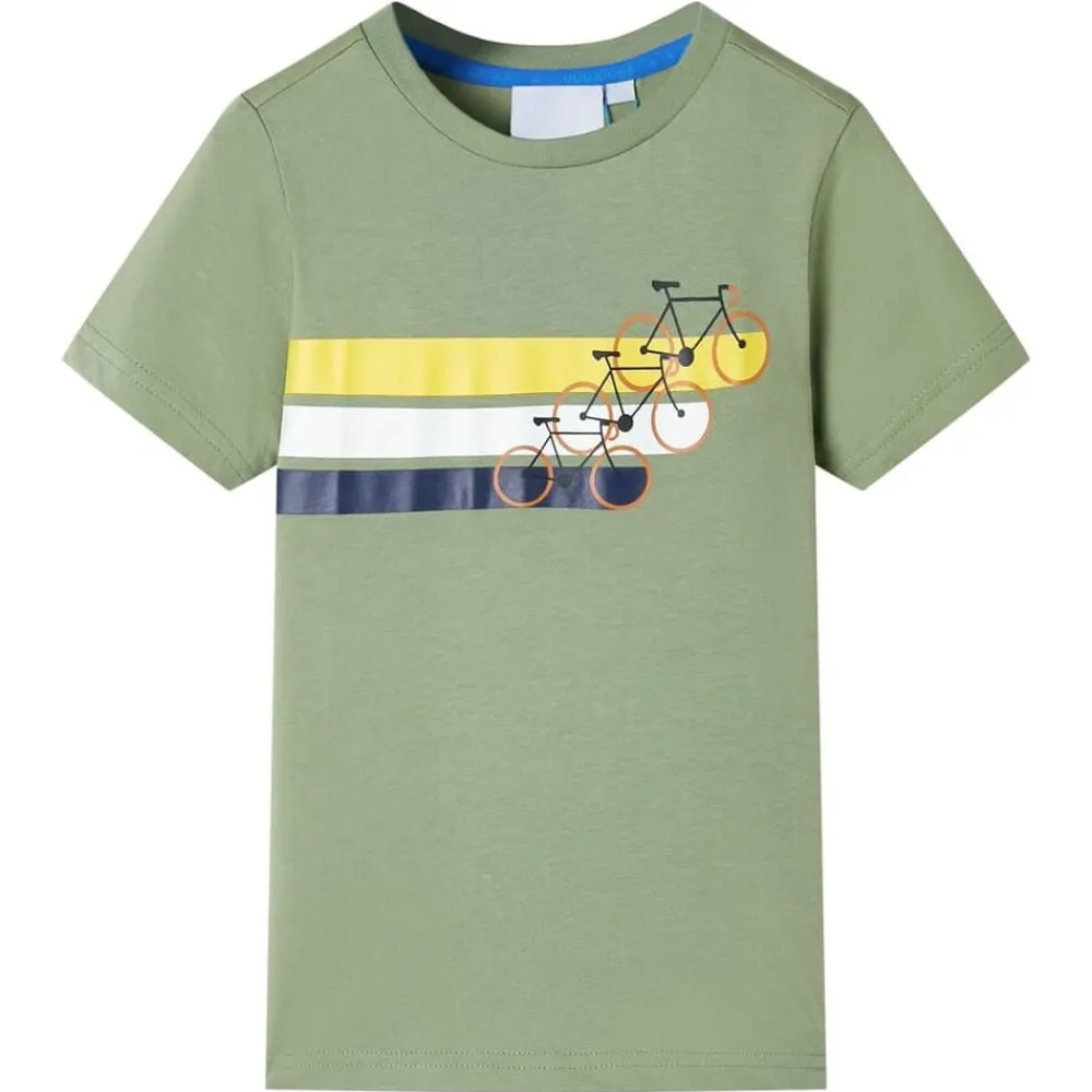 vidaXL Ropa Y Accesorios-Camiseta infantil de manga corta claro 116