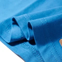 vidaXL Ropa Y Accesorios-Camiseta infantil de manga larga azul petróleo 104