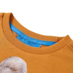 vidaXL Ropa Y Accesorios-Camiseta infantil de manga larga oscuro 104