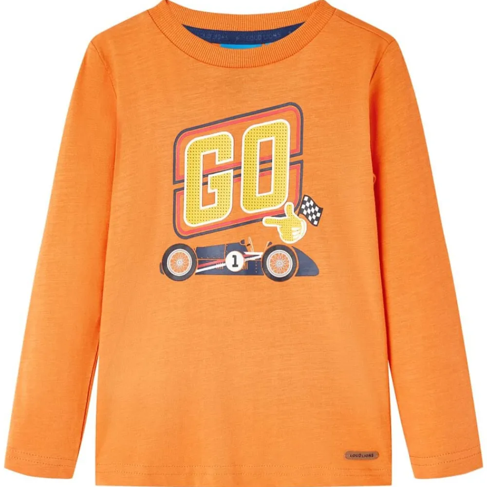 vidaXL Ropa Y Accesorios-Camiseta infantil de manga larga oscuro 92