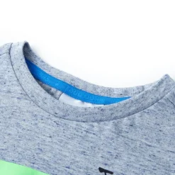 vidaXL Ropa Y Accesorios-Camiseta infantil de manga corta mélange 116