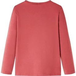 vidaXL Camiseta infantil de manga larga tostado 104 Rosa Online