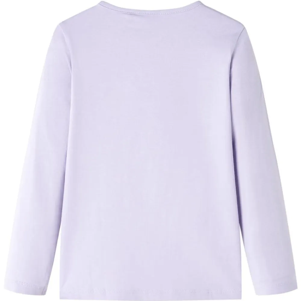 vidaXL Ropa Y Accesorios-Camiseta infantil de manga larga claro 104