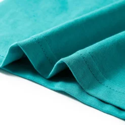 vidaXL Ropa Y Accesorios-Camiseta infantil de manga corta color verde oscuro 128