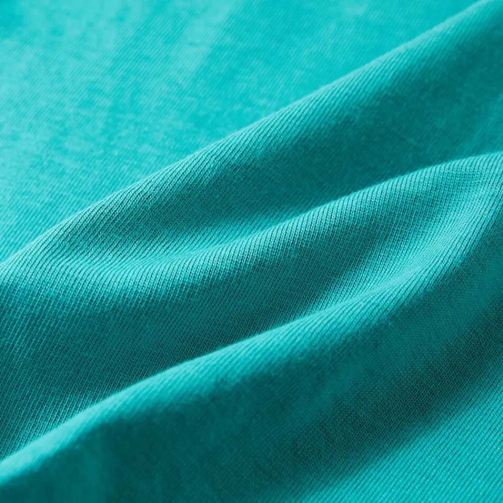 vidaXL Ropa Y Accesorios-Camiseta infantil de manga corta color verde oscuro 128