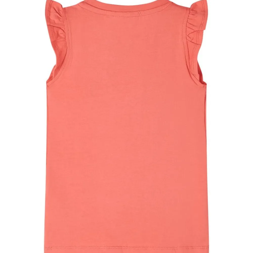 vidaXL Ropa Y Accesorios-Camiseta infantil de manga volante 116