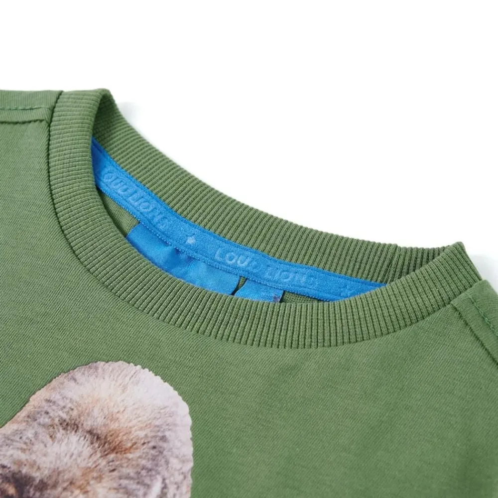 vidaXL Ropa Y Accesorios-Camiseta infantil de manga larga claro 104