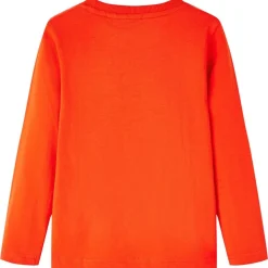 vidaXL Ropa Y Accesorios-Camiseta infantil de manga larga naranja brillante 104