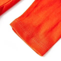 vidaXL Ropa Y Accesorios-Camiseta infantil de manga larga naranja brillante 104