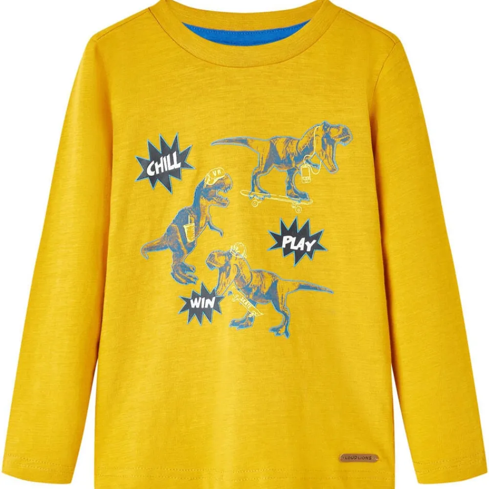 vidaXL Ropa Y Accesorios-Camiseta infantil de manga larga color 104
