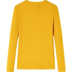 vidaXL Camiseta infantil de manga larga color 92 Ocre Sale