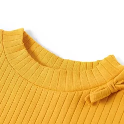 vidaXL Camiseta infantil de manga larga color 92 Ocre Sale