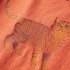 vidaXL Ropa Y Accesorios-Camiseta infantil de manga larga tostado 92