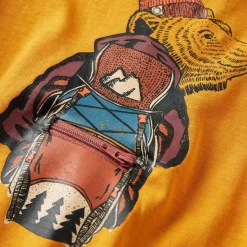 vidaXL Camiseta infantil de manga larga color 104 Ocre