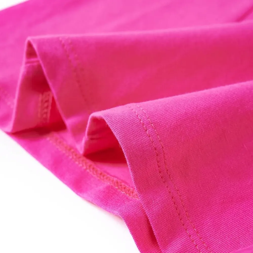 vidaXL Camiseta infantil de manga larga oscuro 104 Rosa Outlet