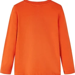 vidaXL Ropa Y Accesorios-Camiseta infantil de manga larga naranja 92