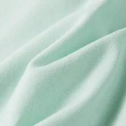 vidaXL Camiseta infantil de manga casquillo claro 128 Menta Discount