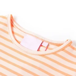 vidaXL Camiseta infantil neón 104 Naranja Sale