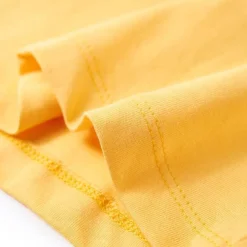 vidaXL Camiseta infantil claro 92 Ocre Clearance