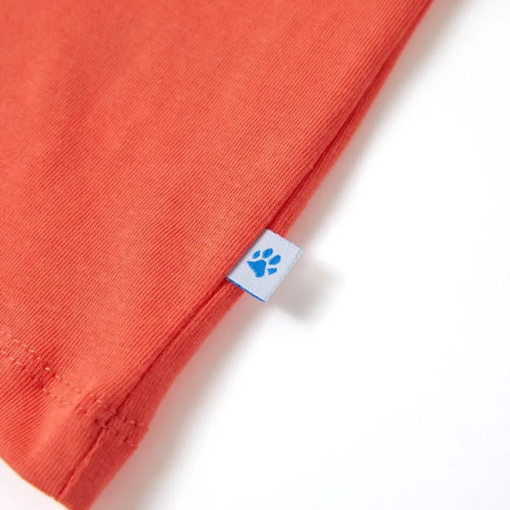 vidaXL Ropa Y Accesorios-Camiseta infantil rojo claro 128