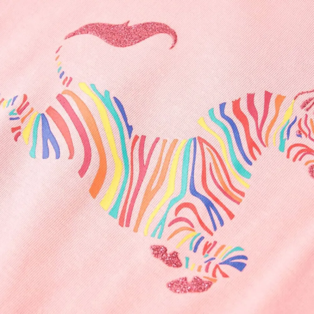 vidaXL Camiseta infantil 104 Rosa Discount