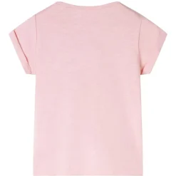 vidaXL Ropa Y Accesorios-Camiseta infantil rosa claro 116