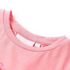vidaXL Camiseta infantil neón 92 Rosa Sale