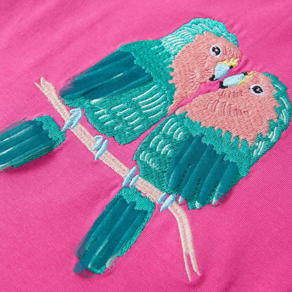 vidaXL Camiseta infantil oscuro 104 Rosa Discount