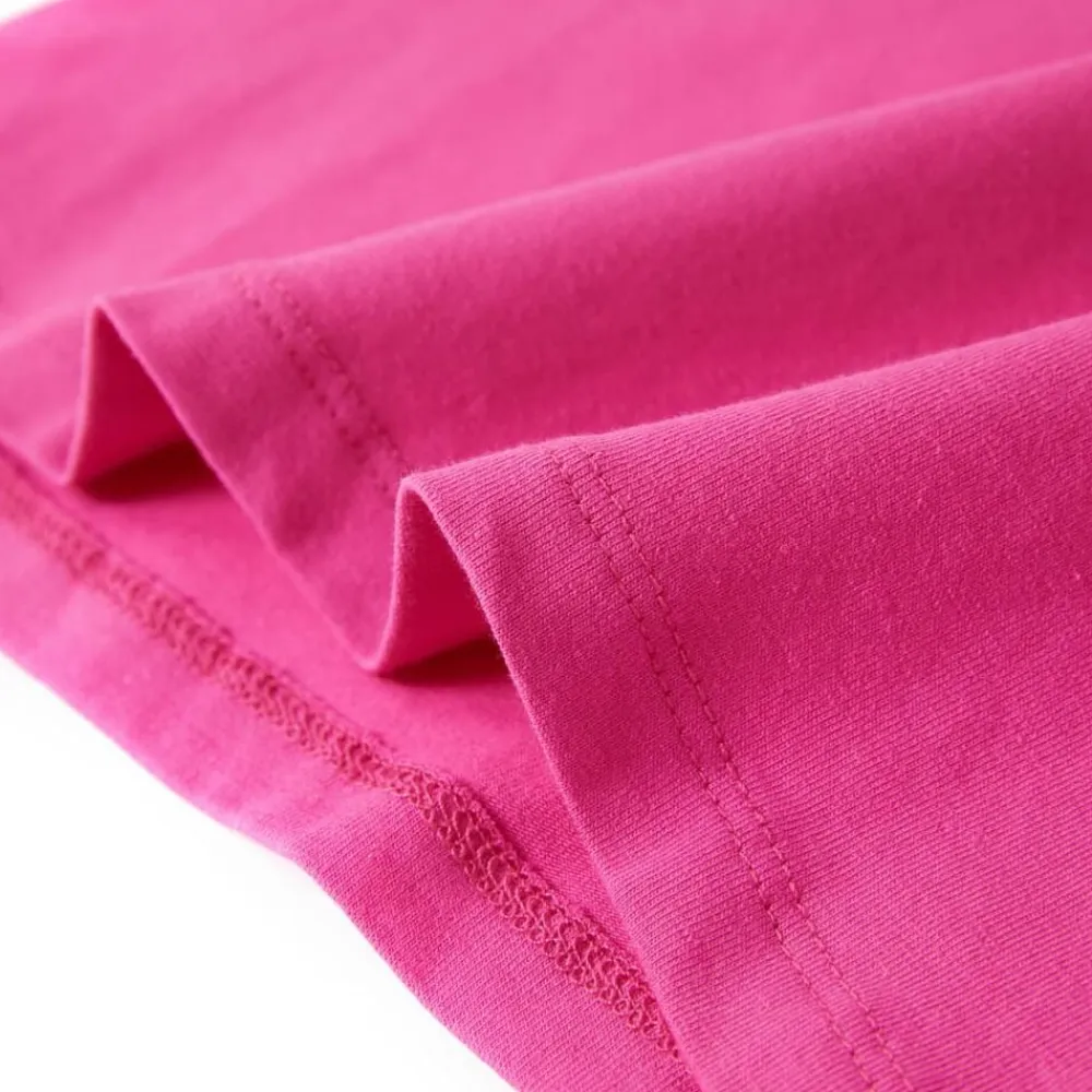 vidaXL Camiseta infantil oscuro 104 Rosa Discount