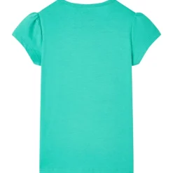 vidaXL Camiseta infantil verde 116 Menta Discount
