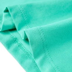 vidaXL Camiseta infantil verde 116 Menta Discount