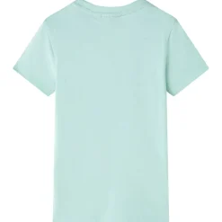 vidaXL Camiseta infantil verde claro 104 Menta Clearance