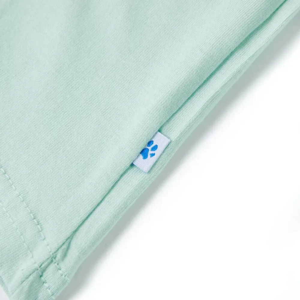 vidaXL Ropa Y Accesorios-Camiseta infantil verde claro 140
