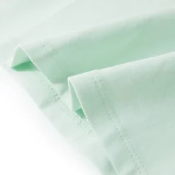 vidaXL Camiseta infantil verde claro 128 Menta Hot