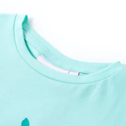 vidaXL Ropa Y Accesorios-Camiseta infantil verde claro 128